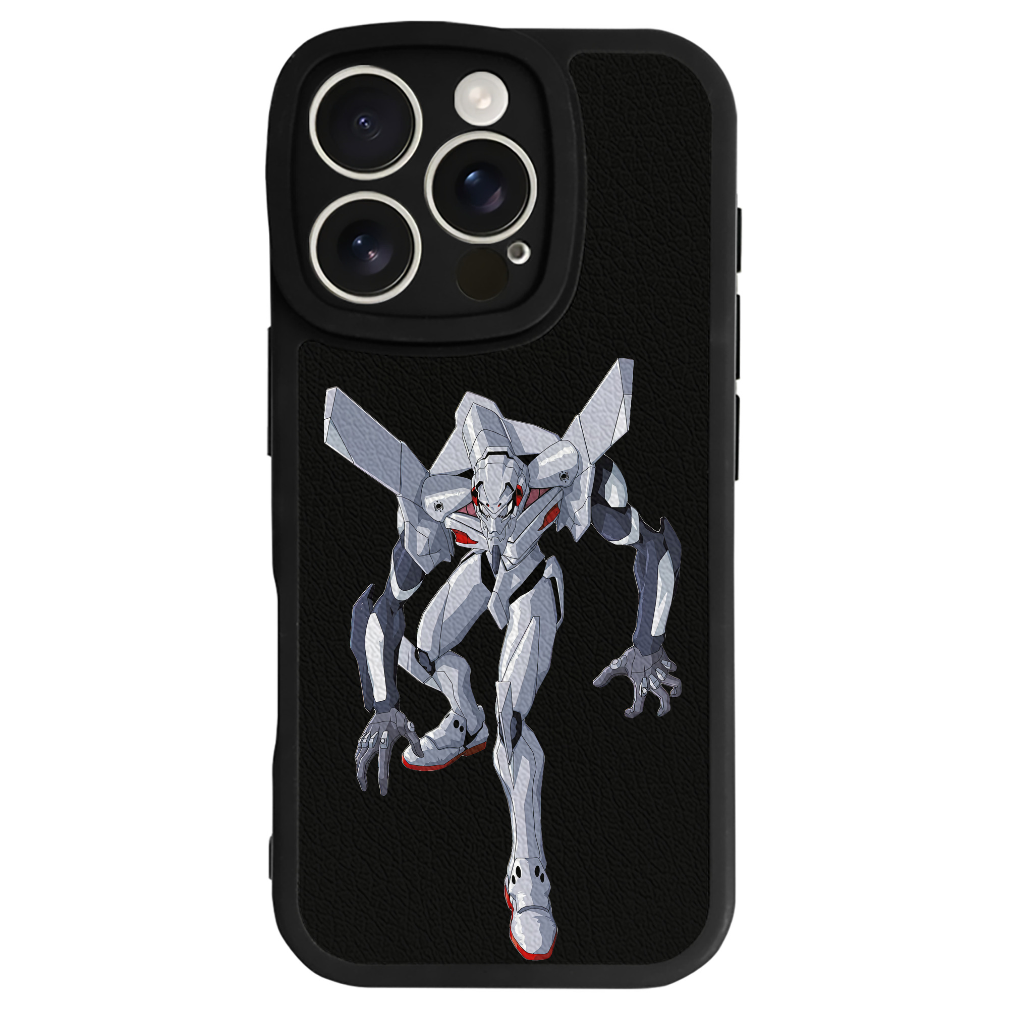 （画像用） EVA 新世紀エヴァンゲリオン 【iPhone 16シリーズ対応】シリコンスマホケース（レザー調） 材質：シリコン